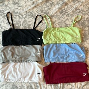 Gymshark Bandeau Sports bra set